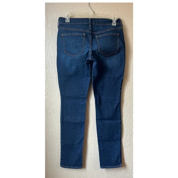 Old Navy The Diva Women's Jeans Denim Straight Leg Blue Low Rise Size 2 Short - Picture 2 of 11